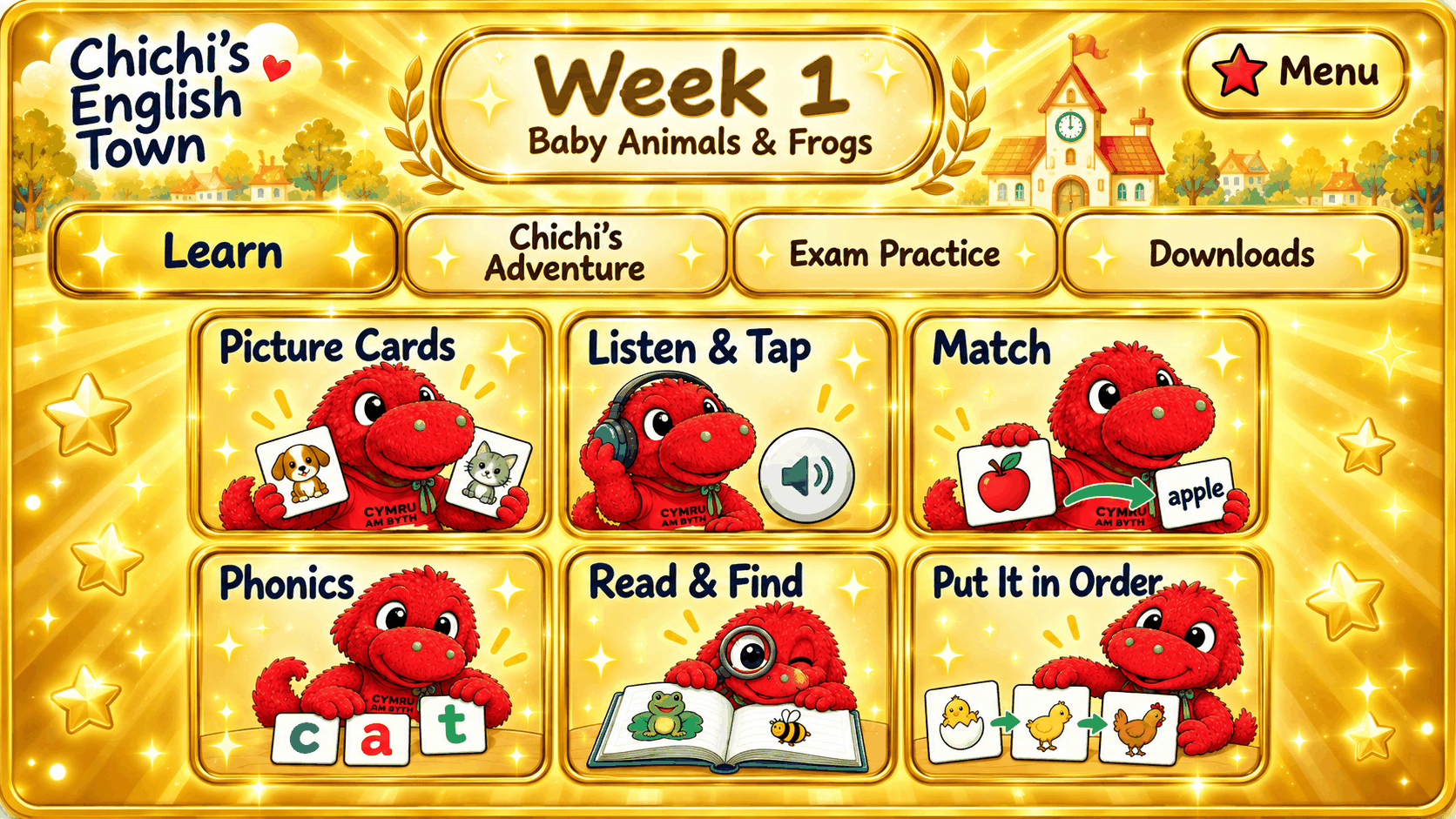 Gold Week 1 · Baby Animals & Frogs